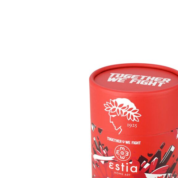 ESTIA ΘΕΡΜΟΣ COFFEE MUG OLYMPIACOS BC EDITION TOGETHER WE FIGHT 350ml
