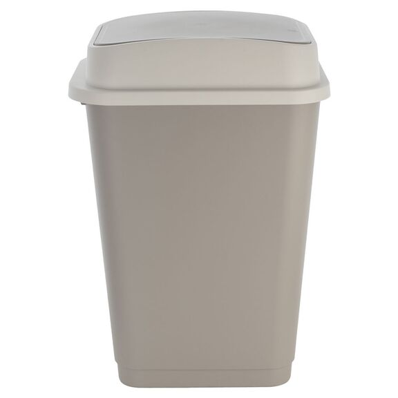 ESTIA ΚΑΔΟΣ ΑΠΟΡΡΙΜΑΤΩΝ FLIPTOP ΠΛΑΣΤΙΚΟΣ 50lt ΓΚΡΙ