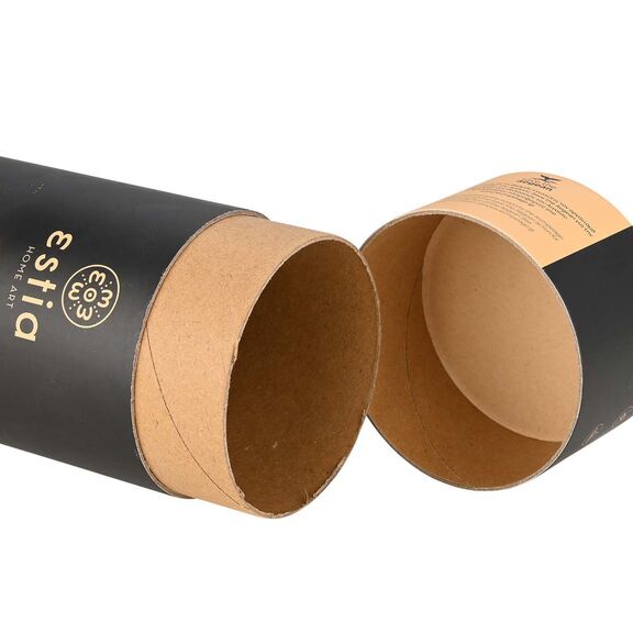 ESTIA ΘΕΡΜΟΣ TRAVEL FLASK SAVE THE AEGEAN 350ml MIDNIGHT BLACK
