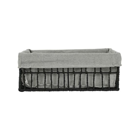 ESTIA ΚΑΛΑΘΙ ΑΠΟΘΗΚΕΥΣΗΣ & ΟΡΓΑΝΩΣΗΣ NEST 32×24×12cm ΜΑΥΡΟ