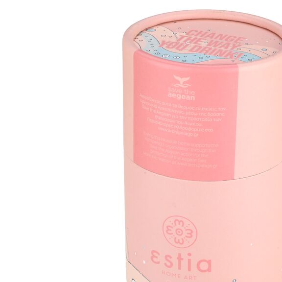 ESTIA ΘΕΡΜΟΣ TRAVEL FLASK SAVE THE AEGEAN 500ml WHIMSY WONDERS