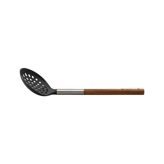 ESTIA ΚΟΥΤΑΛΑ ΤΡΥΠΗΤΗ STONE PBT 34cm ΜΕ ΞΥΛΙΝΗ ΛΑΒΗ