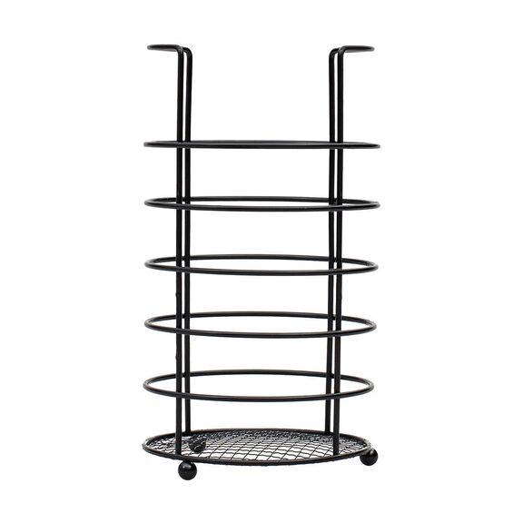 ESTIA ΚΟΥΤΑΛΟΘΗΚΗ METAL BLACK ΜΕΤΑΛΛΙΚΗ 21x11cm ΜΑΥΡΗ