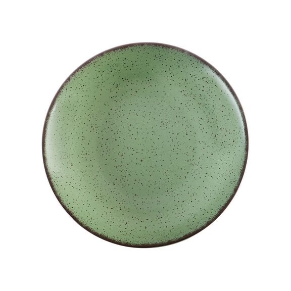 ESTIA ΠΙΑΤΟ ΒΑΘΥ TERRA ΠΟΡΣΕΛΑΝΙΝΟ 23cm GREEN
