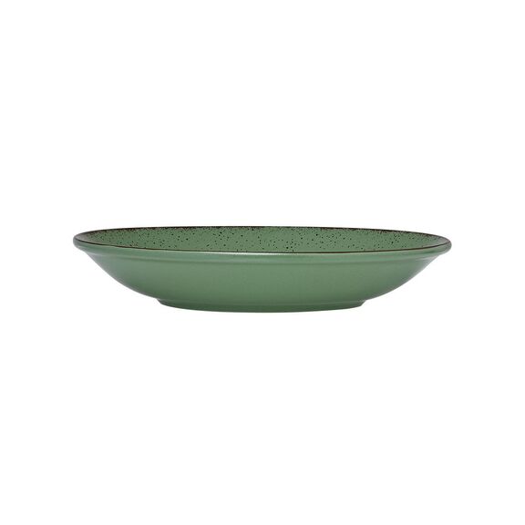 ESTIA ΠΙΑΤΟ ΒΑΘΥ TERRA ΠΟΡΣΕΛΑΝΙΝΟ 23cm GREEN
