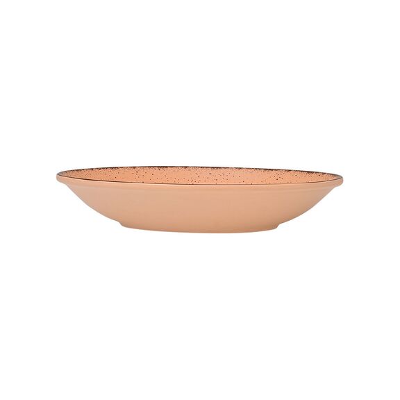 ESTIA ΠΙΑΤΟ ΒΑΘΥ TERRA ΠΟΡΣΕΛΑΝΙΝΟ 23cm SALMON