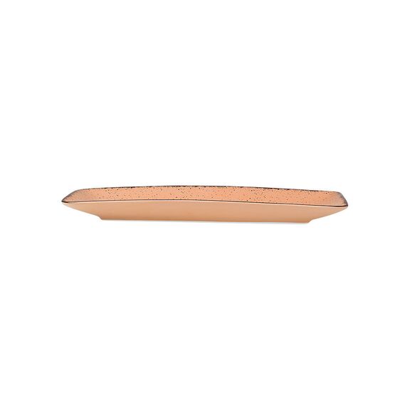 ESTIA ΠΙΑΤΕΛΑ ΟΡΘΟΓΩΝΙΑ TERRA ΠΟΡΣΕΛΑΝΙΝΗ 21x10.5cm SALMON
