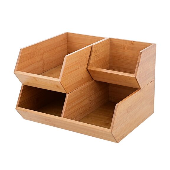 ESTIA ΚΟΥΤΙ ΟΡΓΑΝΩΣΗΣ BAMBOO ESSENTIALS 35x31x12.5cm