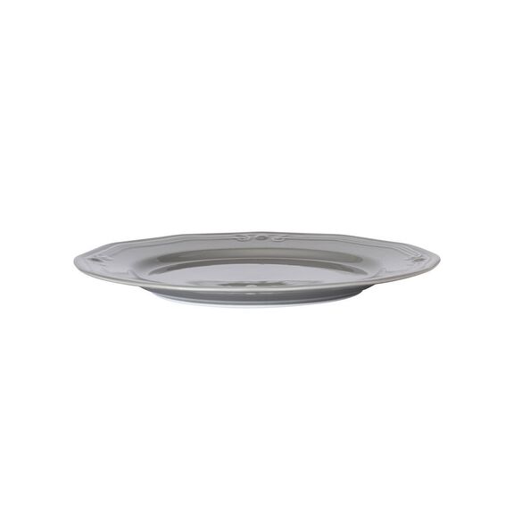 ESTIA ΠΙΑΤΟ ΡΗΧΟ ATHÉNÉE ΠΟΡΣΕΛΑΝΙΝΟ ΑΝΑΓΛΥΦΟ 20cm GREY
