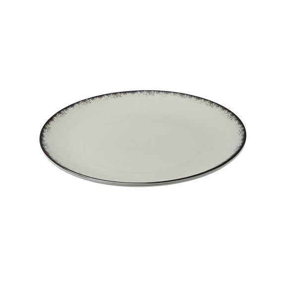 ESTIA ΠΙΑΤΟ ΡΗΧΟ PEARL ΠΟΡΣΕΛΑΝΙΝΟ 21cm GREY