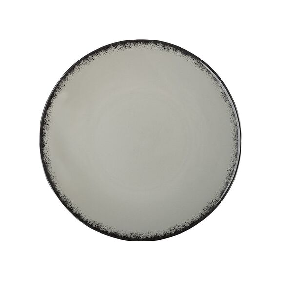 ESTIA ΠΙΑΤΟ ΡΗΧΟ PEARL ΠΟΡΣΕΛΑΝΙΝΟ 21cm GREY