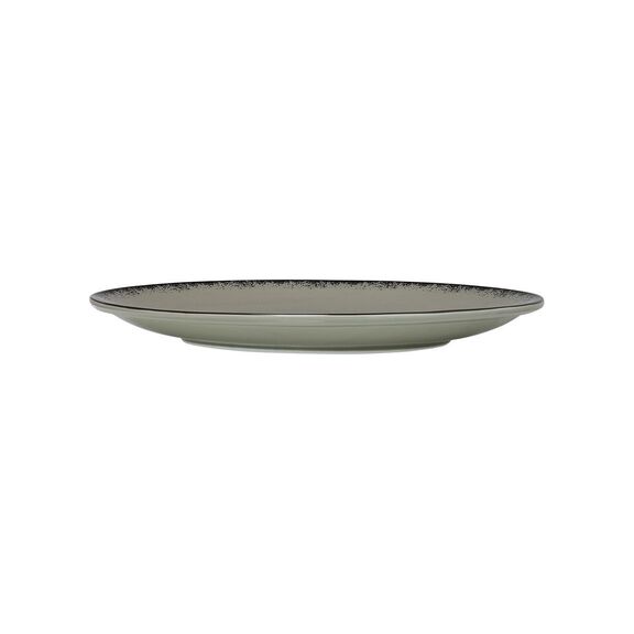 ESTIA ΠΙΑΤΟ ΡΗΧΟ PEARL ΠΟΡΣΕΛΑΝΙΝΟ 21cm GREY