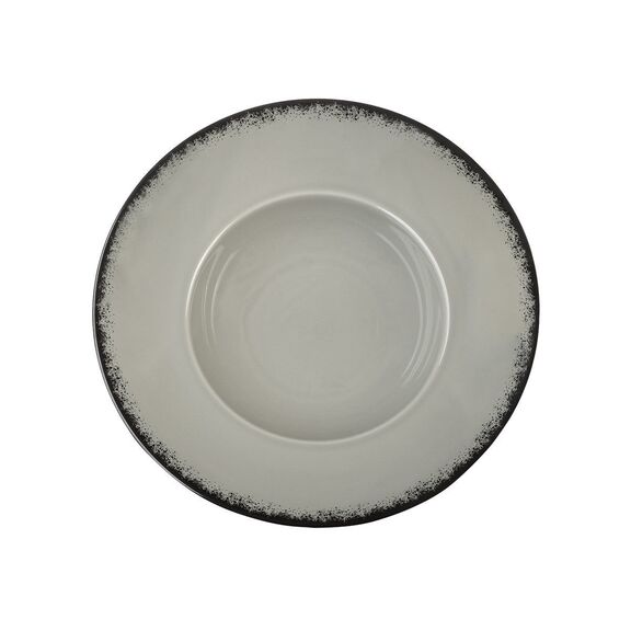 ESTIA ΠΙΑΤΟ ΖΥΜΑΡΙΚΩΝ PEARL ΠΟΡΣΕΛΑΝΙΝΟ 27cm GREY