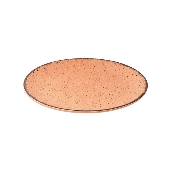 ESTIA ΠΙΑΤΟ ΡΗΧΟ TERRA ΠΟΡΣΕΛΑΝΙΝΟ 21cm SALMON