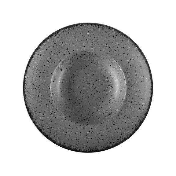 ESTIA ΠΙΑΤΟ ΖΥΜΑΡΙΚΩΝ TERRA ΠΟΡΣΕΛΑΝΙΝΟ 27cm GREY
