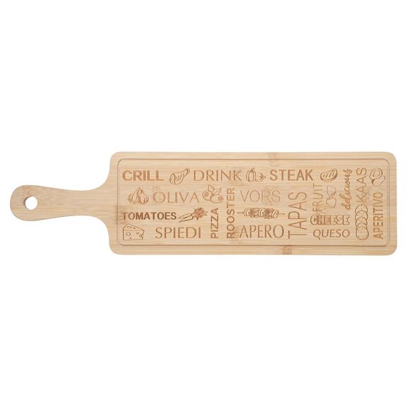 ESTIA ΠΛΑΤΩ ΣΕΡΒΙΡΙΣΜΑΤΟΣ BAMBOO 44x12cm