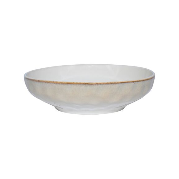 ESTIA ΣΑΛΑΤΙΕΡΑ VIGNETTE STONEWARE 26cm IVORY