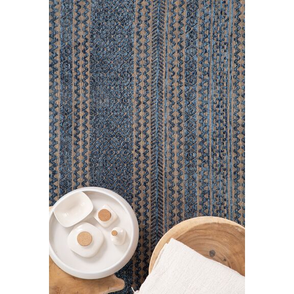 Χαλί Gloria Cotton Blue 34 Royal Carpet