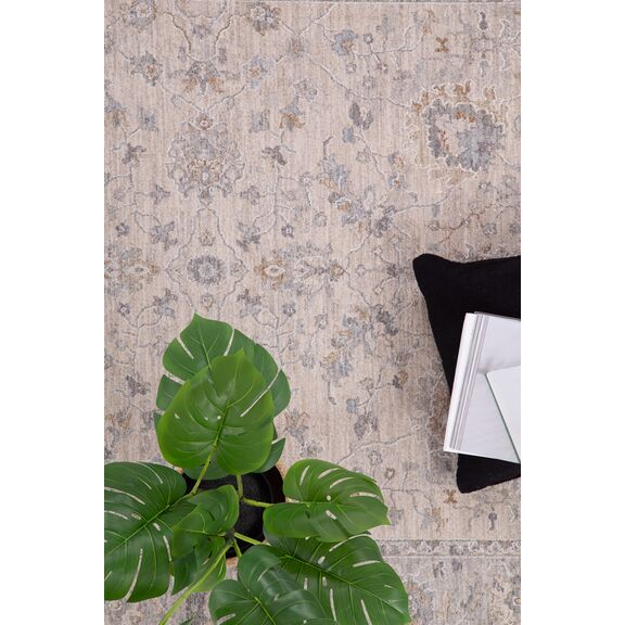 Κλασικό Χαλί Tabriz 675 L.grey Royal Carpet