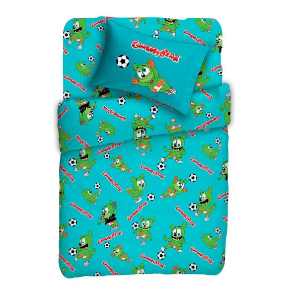 Σετ Κουβερτώριο Μονό 160x240 Gummy Bear Σόκερ