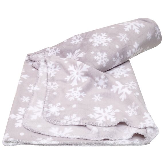 Κουβέρτα/ριχτάρι Καναπέ Flannel Fleece 150x220 Νοέλια Γκρι