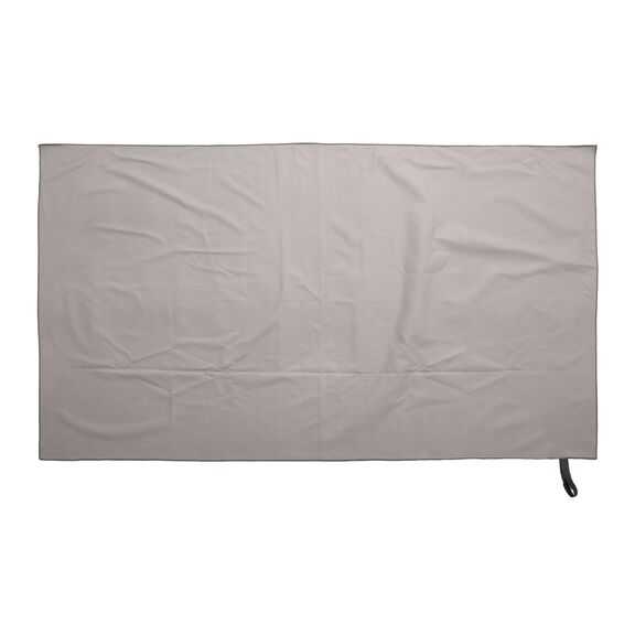 Πετσέτα Microfiber Μονόχρωμη 90x160 Γκρι