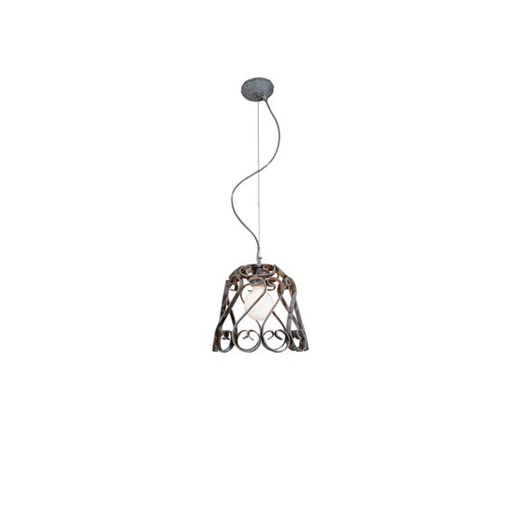 HL-3586-1PS LEWIS WHITE MAT PENDANT