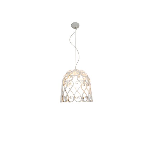 HL-3586-1PΜ LEWIS WHITE MAT PENDANT
