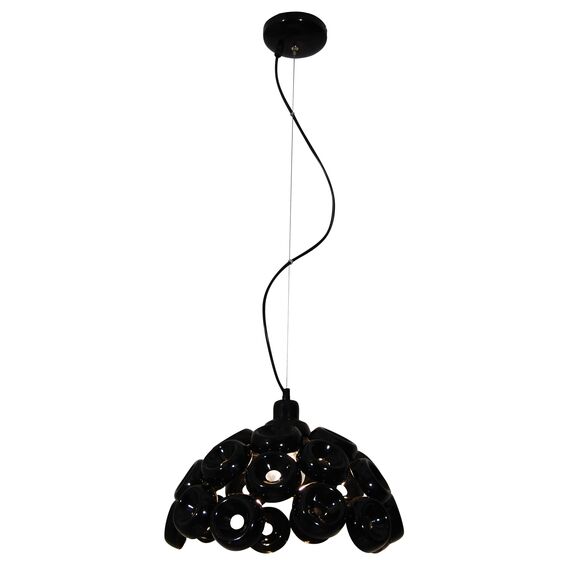 HL-3590-S DARINA BLACK PENDANT Φ36