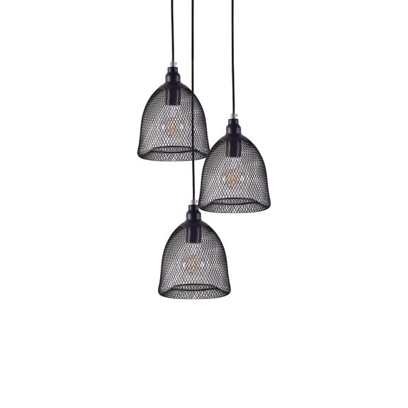 SE 151-20-3 ZOLA PENDANT LAMP BLACK MAT+