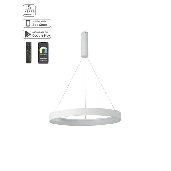 SE LED SMART 60 AMAYA PENDANT WHITE Δ5