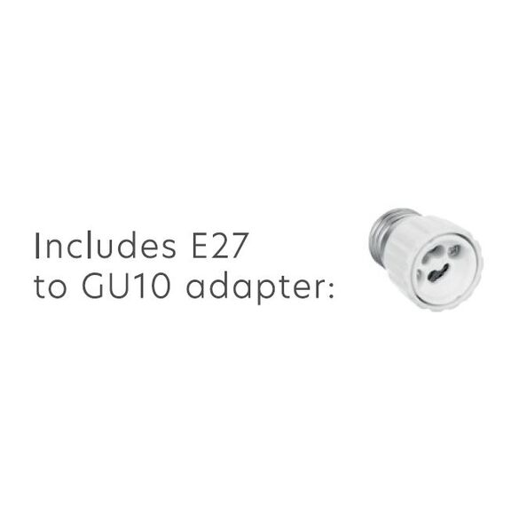 SE21-BL-5 ADEPT TUBE BLACK E27 + GU10 PENDANT B1