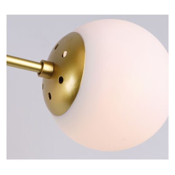 KQ S0980-9 NERVO PENDANT GOLD WITH OPAL GLASSES Β2