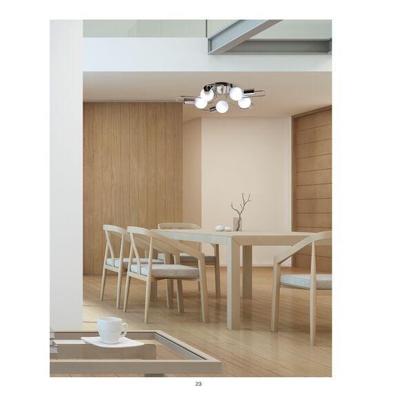 KQ 2626/5 SHEVY CEILING LAMP Δ3