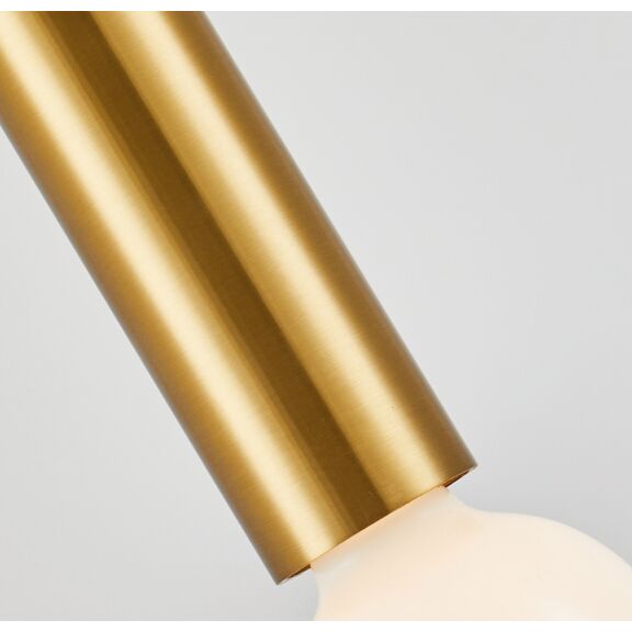 SE21-GM-4-BL3 ADEPT TUBE Gold Matt Pendant+