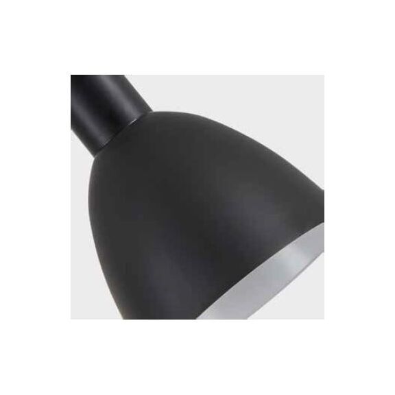 SE21-BL-4-BL6-MS2 ADEPT TUBE Black Pendant Black Metal Shade+