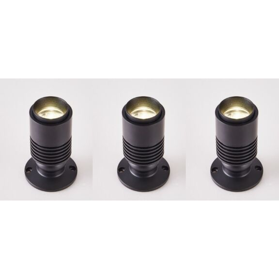 SE-SPL-CMJ-BL-3K JOINT SPOT LED CEILING 3 LIGHT 3*2W  MOVABLE AND ZOOMABLE  BLACK 3000K