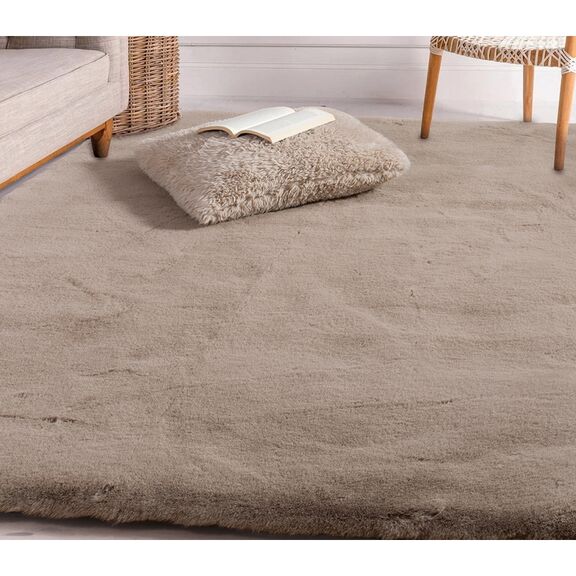 Χαλί 200x300cm Πολυεστέρας nef-nef living collection estelle - mocca 036337