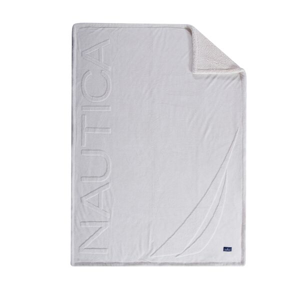 Ριχτάρι Μονοθέσιο 130x180cm Πολυεστέρας nautica nau coast - ecru 036424