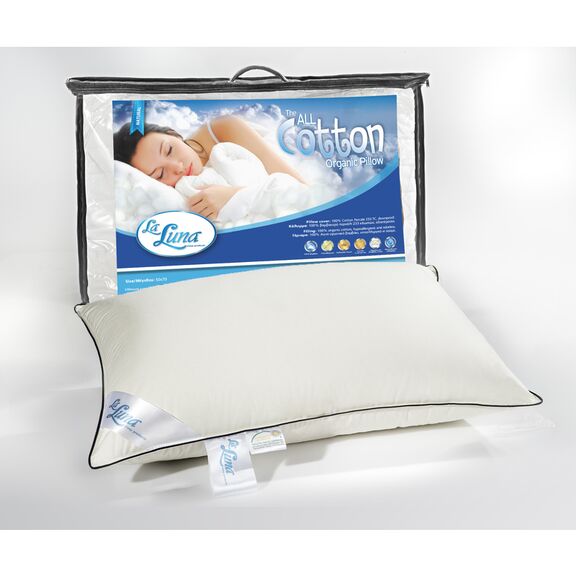 Μαξιλάρι Ύπνου 50x70cm laluna the all cotton organic pillow firm