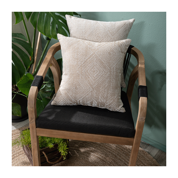 Μαξιλαροθήκη Izola 02 - 65x65cm Δαπέδου με Γέμιση