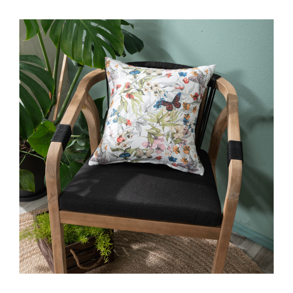 Μαξιλαροθήκη Leza - 65x65cm Δαπέδου με Γέμιση