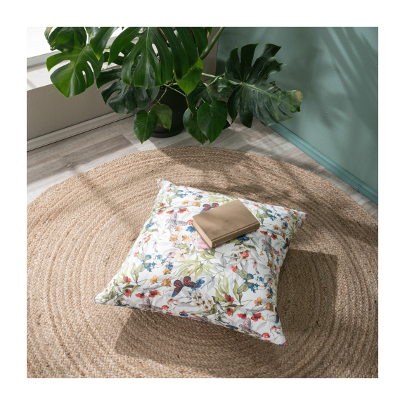 Μαξιλαροθήκη Leza - 45x45cm με Γέμιση