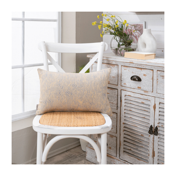 Μαξιλαροθήκη Anzio 14 - 65x65cm Δαπέδου με Γέμιση