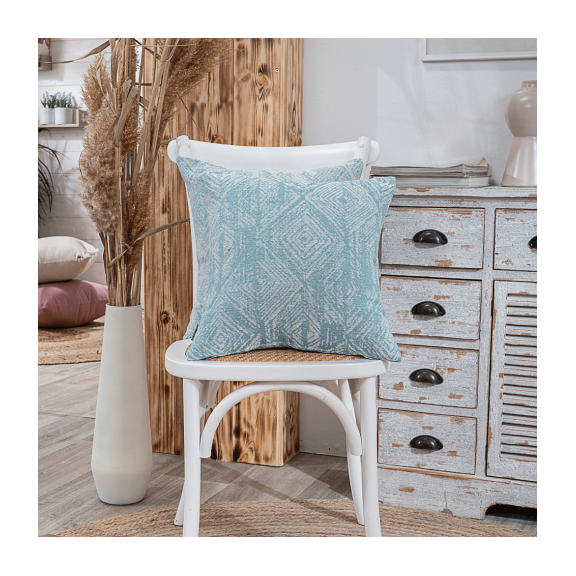 Μαξιλαροθήκη Izola 05 - 43x43cm με Γέμιση