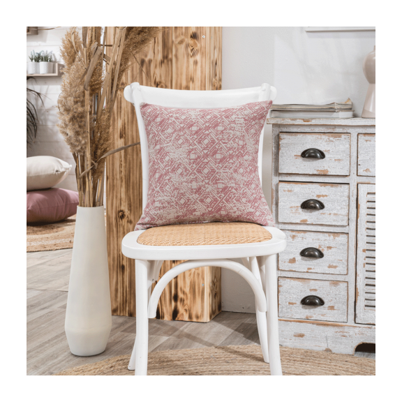 Μαξιλαροθήκη Felicia 06 - 43x43cm με Γέμιση