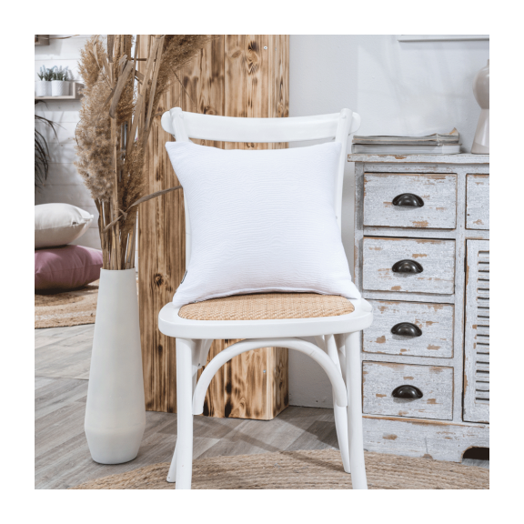 Μαξιλαροθήκη Anzio 00 - 43x43cm με Γέμιση