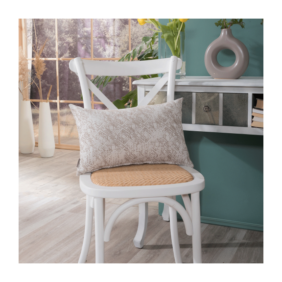 Μαξιλαροθήκη Felicia 02 - 43x43cm με Γέμιση