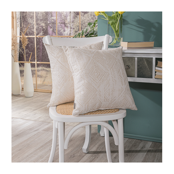 Μαξιλαροθήκη Izola 01 - 43x43cm με Γέμιση