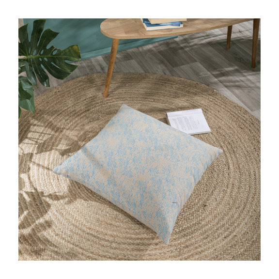 Μαξιλαροθήκη Felicia 05 - 65x65cm Δαπέδου με Γέμιση